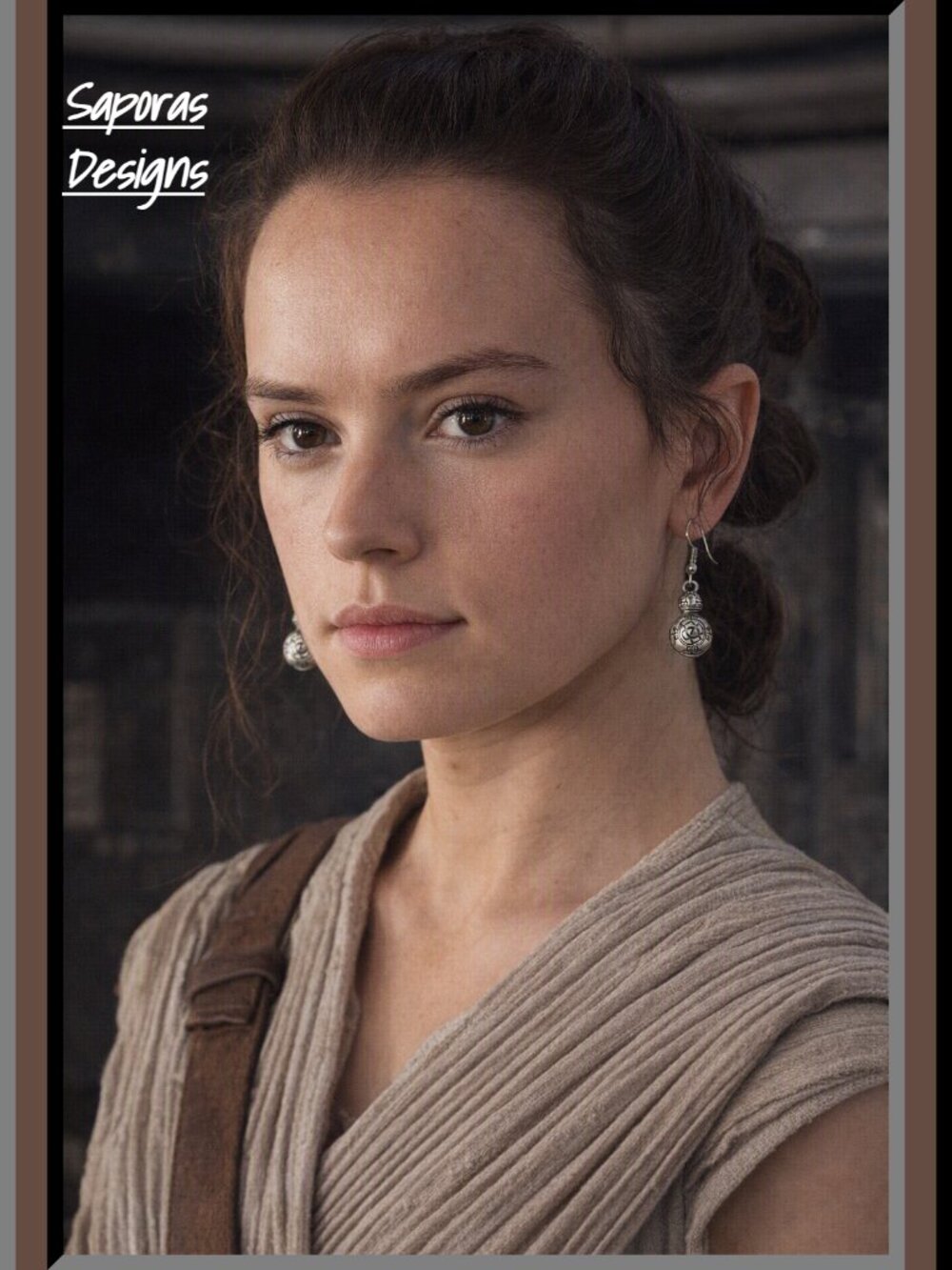 Star Wars BB8 Theme Dangle Earrings